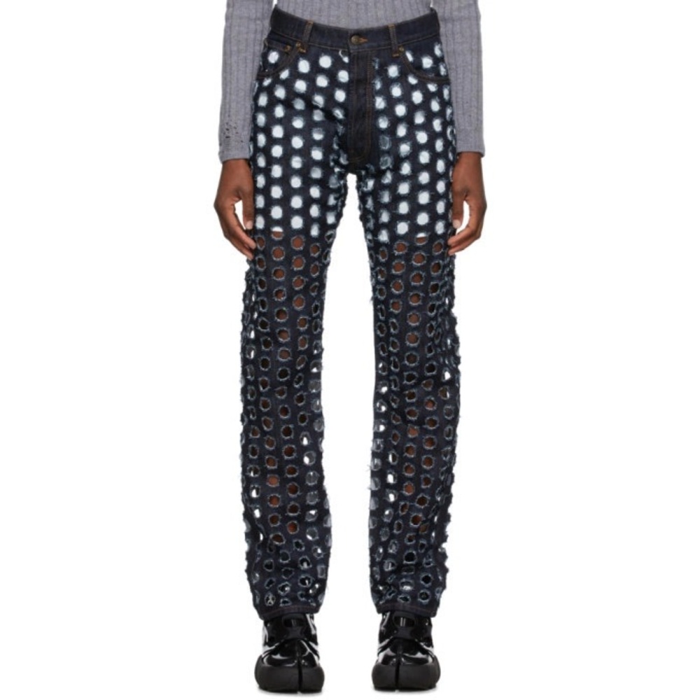 MM6 Maison Margiela Burnout Denim